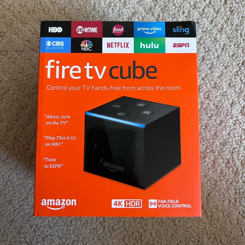 Amazon Fire TV Cube 4K HDR